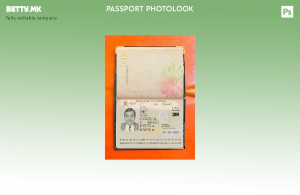 Модерен стил шаблон за изглед на фотографски премин Utopia pass